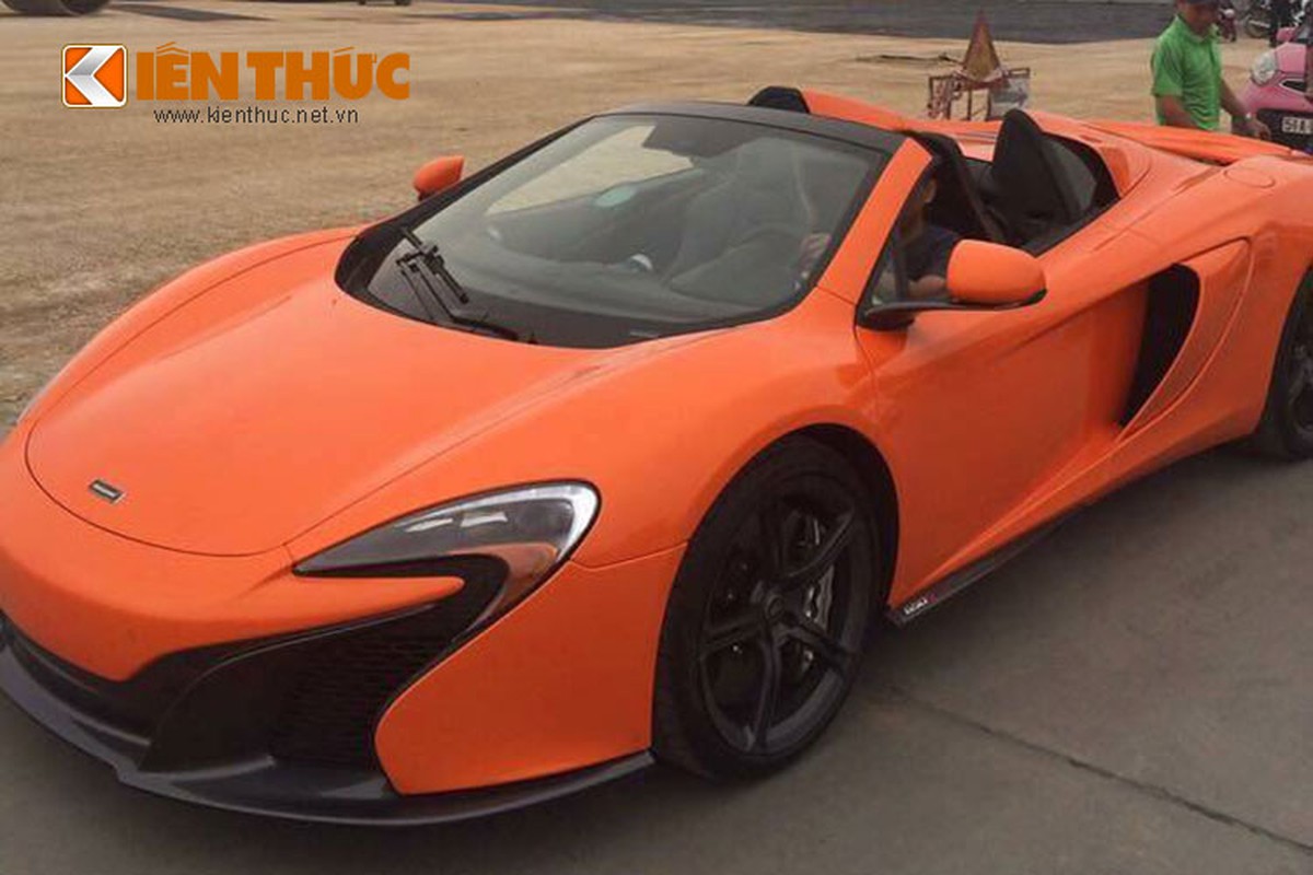 Sieu xe McLaren 650S Spider cap cang Hai Phong-Hinh-5